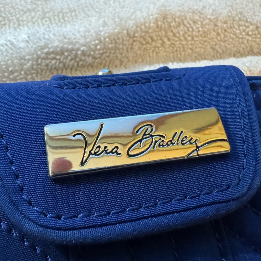 Vera Bradley Royal Blue Wallet - Picture 2 of 6